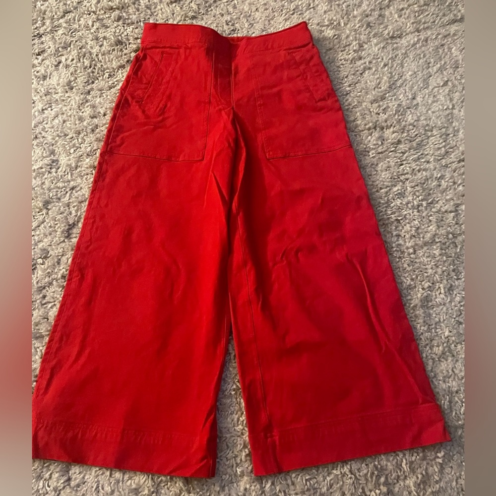 SPANX Twill Cropped Trouser